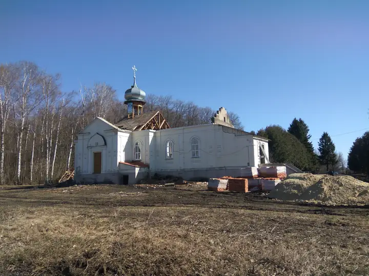 Церковь в с. Малый Снежеток — Храм до начала работ