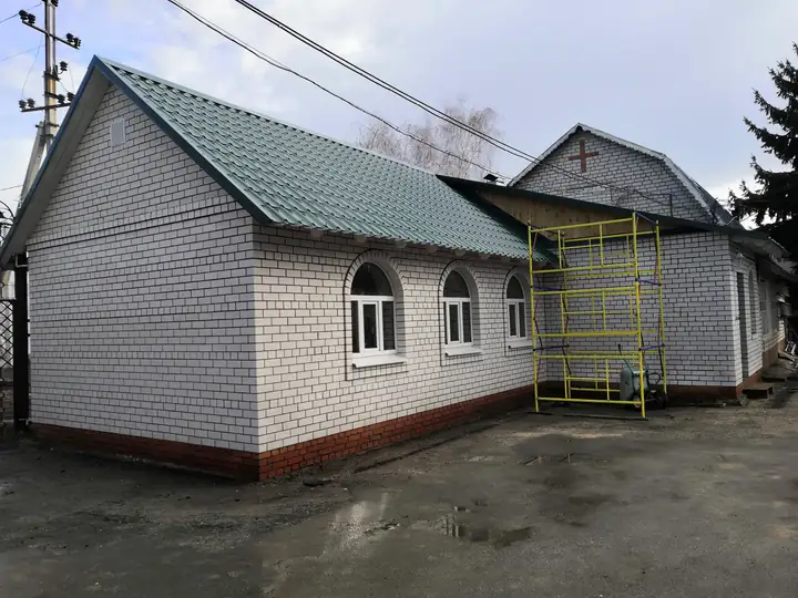 Никольская церковь: ремонт — Пристройка со стороны входа